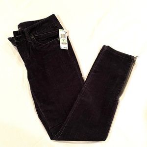 Inc brand corduroy pants, dark navy, size 8